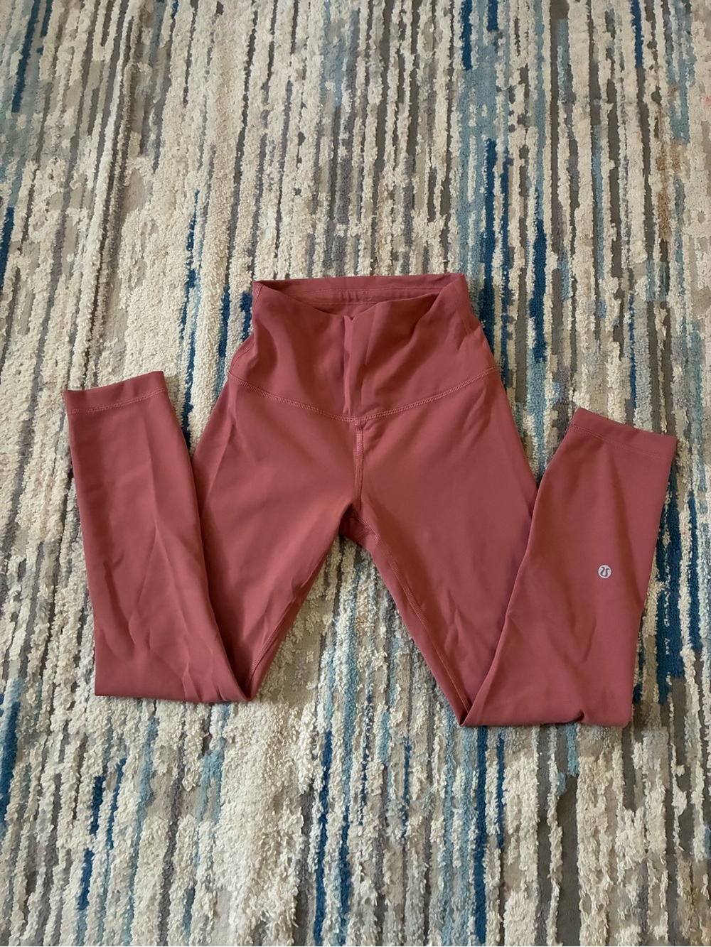 Lululemon Leggings Womens 4 pink High Rise Athletic Activewear Gym